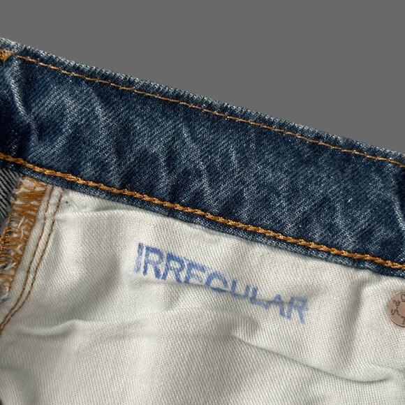 Levi's Super Baggy Jeans Drawstring Acid Wash Size 28x32 NWT Irregular - Picture 7 of 9